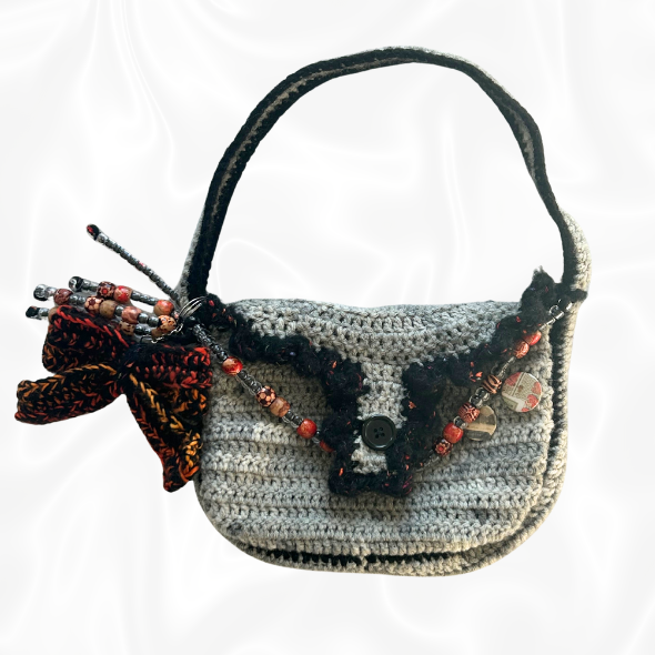 Crochet Purse w/ 2 Keychains