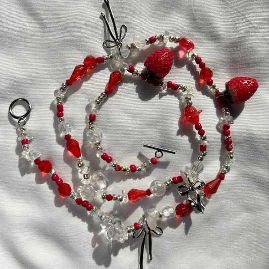 Strawberry Kiss Waist Bead
