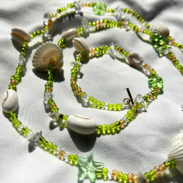 Mermaid's Garden Waist Bead