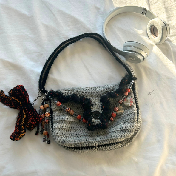 Crochet Purse w/ 2 Keychains