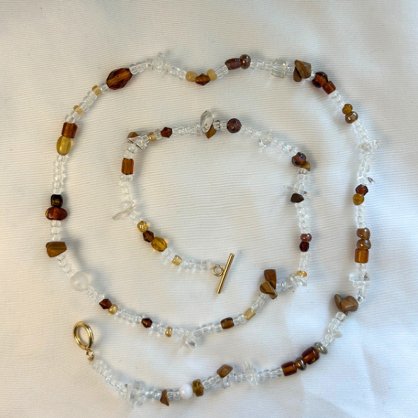 Sepia Waist Bead