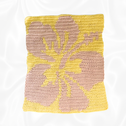 Crochet Hibiscus Tapestry