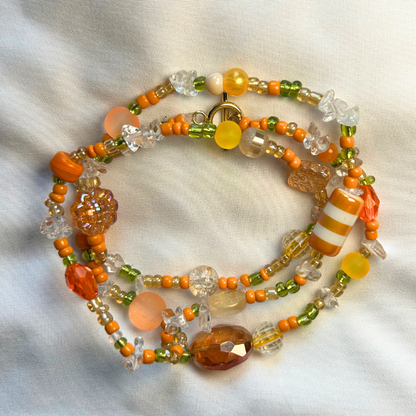Tangerine Waist Bead