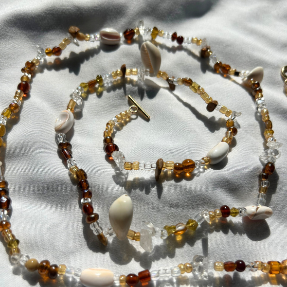 Coastal Sunset Waist Bead